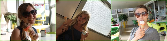 cascais gelato collage